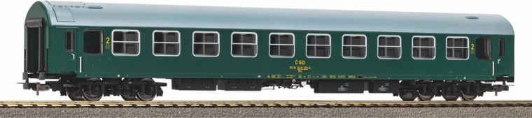 Coche de pasajeros tipo Y 2.ª clase Bm ČSD IV