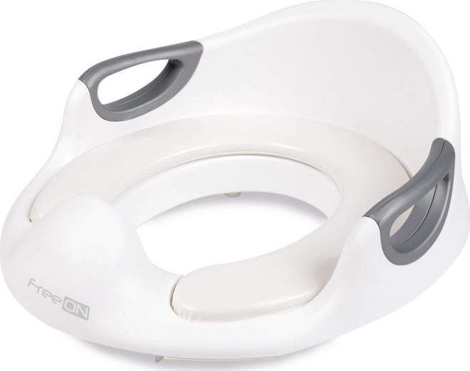 Asiento de inodoro para niños Freeon blanco