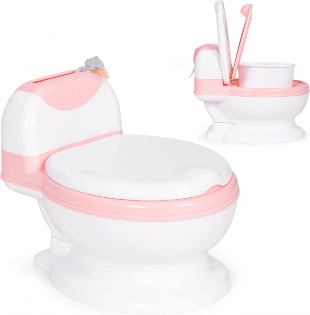 Orinal infantil tipo WC con inserto extraíble y tapa ECOTOYS