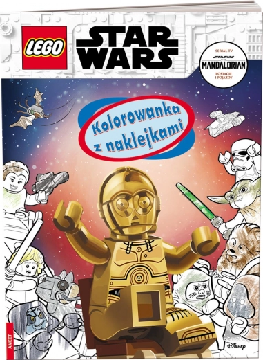 Lego Star Wars: libro para colorear con pegatinas