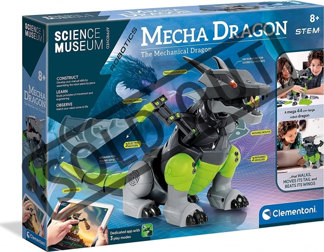 Clementoni science & play robotics: mecha dragon – dragón robótico interactivo