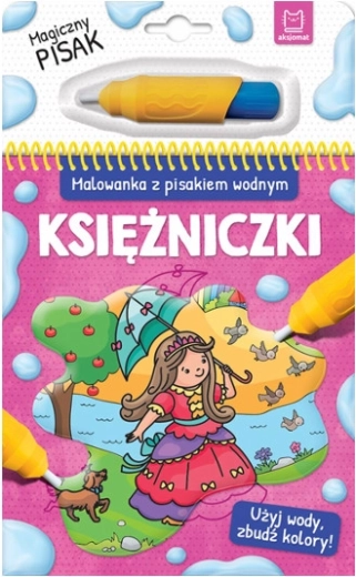 Libro para colorear con rotulador de agua Princesas