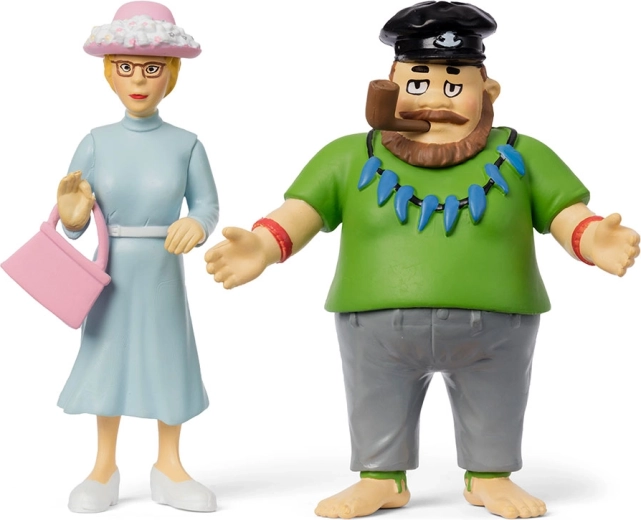 Set de figuras Ephraim y la señorita Prysselius – Pippi Calzaslargas
