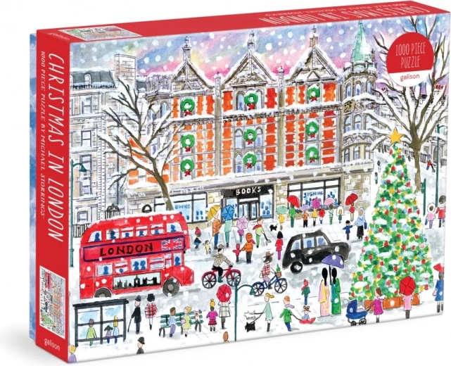 Puzzle Navidad en Londres 1000 piezas