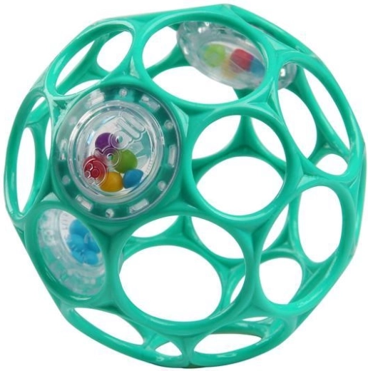 Oball pelota sonajero Rattle 10 cm naranja