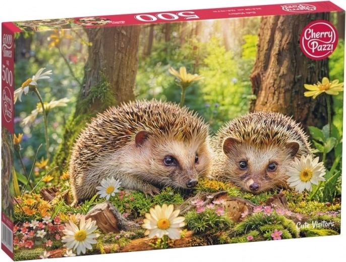 Puzzle Visitantes adorables 500 piezas de Cherry Pazzi