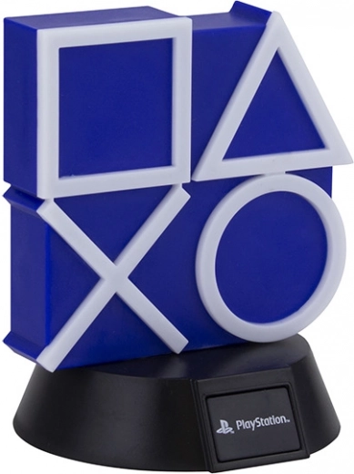 Figura luminosa de iconos de PlayStation