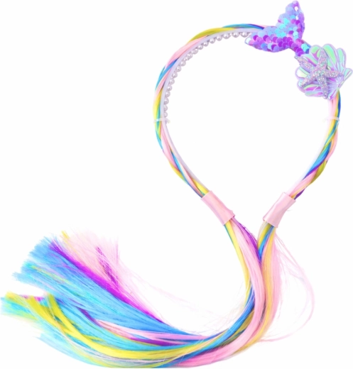 Mágica trenza arcoíris