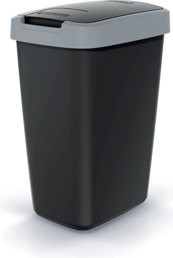 Papelera Compacta Q Flap 12 l