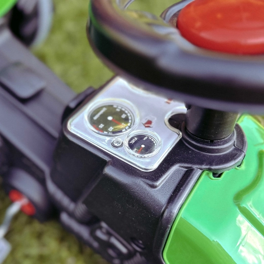 Dirección patentada y claxon en el volante