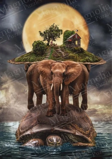Puzzle MAGNOLIA planeta Tierra 1000 piezas