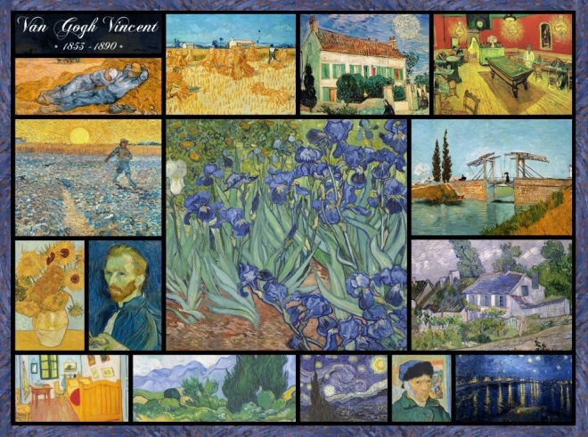 Puzzle collage Vincent van Gogh 2000 piezas