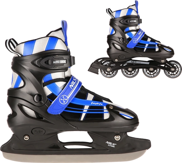 Patines 2 en 1 para asfalto y hielo