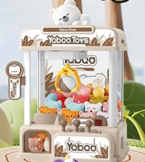 Máquina infantil de garra Oso blanco