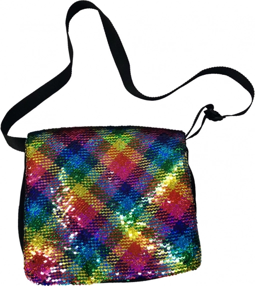 Bolso bandolera con lentejuelas