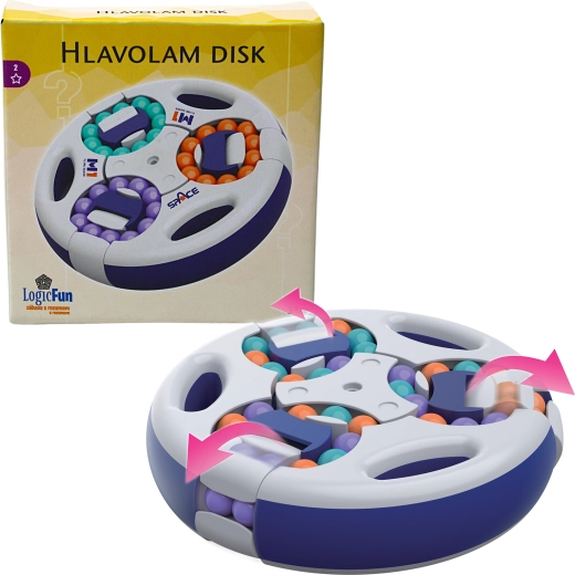 Disco de rompecabezas – juego lógico giratorio para niños