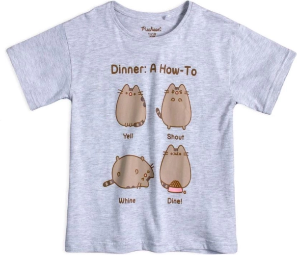 Camiseta gris de Pusheen