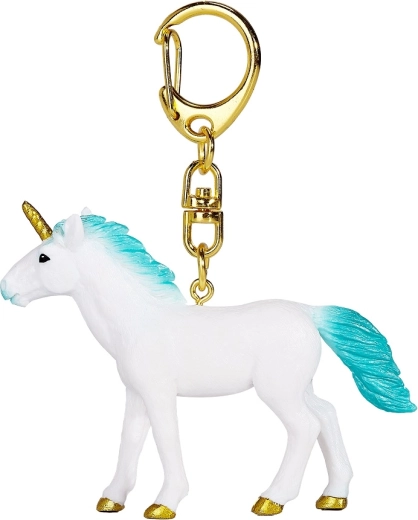 Llavero Mojo unicornio turquesa