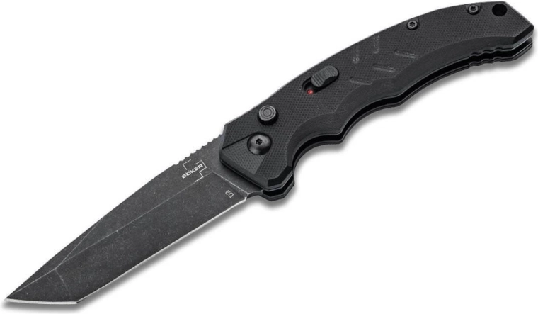 Cuchillo automático plegable Böker Plus Intention II tanto 7,8 cm