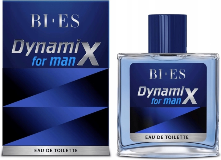 Agua de tocador para hombre BI-ES Dynamix Blue 100 ml