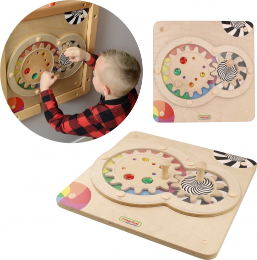 Masterkidz Tablero Educativo de Coordinación Mano-Ojo Montessori - Entrenamiento
