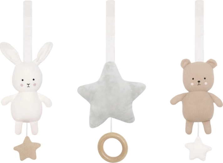 Jabadabado juguetes textiles para gimnasio teddy & bunny