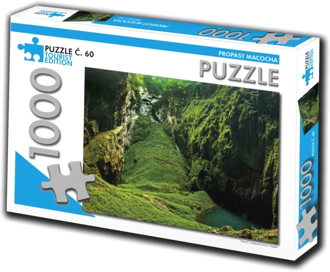 Puzzle Abismo Macocha 1000 piezas edición turística