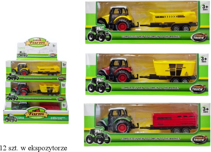 Tractor con remolque