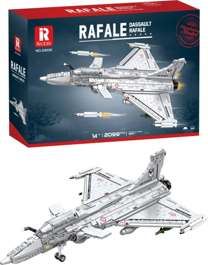 Set de construcción del caza Dassault Rafale – 2099 piezas