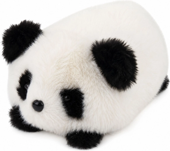 Aspecto típico de panda con detalles adorables