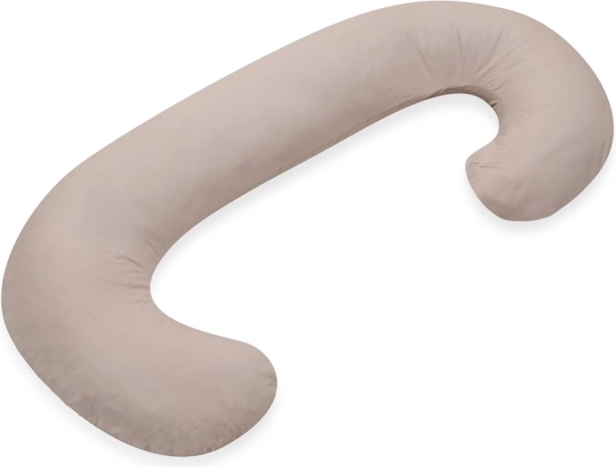 Almohada de lactancia universal en forma de C New Baby color capuchino
