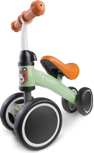 Bicicleta de equilibrio para los más pequeños con 4 ruedas RICOKIDS