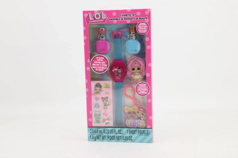 Set de cosmética L.O.L. con pintalabios y esmaltes de uñas
