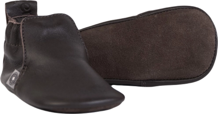 Patucos de cuero Lodger stepper coffee (12–15 meses)