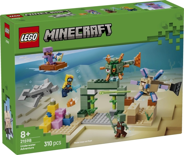 LEGO Minecraft Aventura submarina