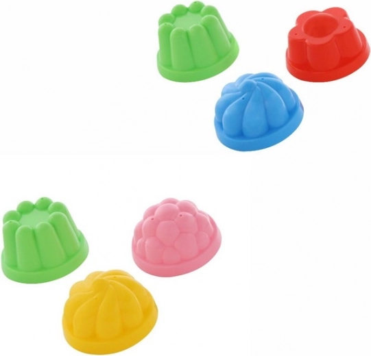 Moldes de plástico 3 uds 8 cm