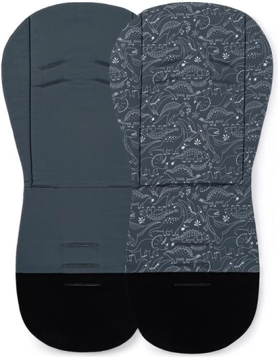 PETITE&MARS inserto para cochecito Foamy Anthracite Dino