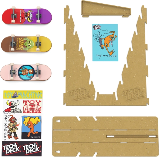 Soporte para hasta 6 fingerboards