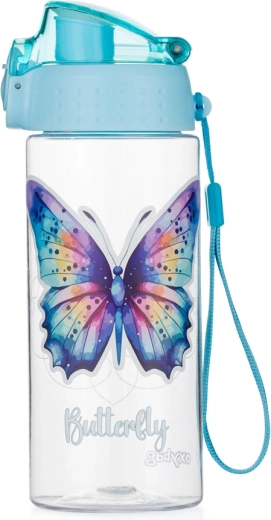 Botella infantil para beber OXY Click 500 ml Mariposa