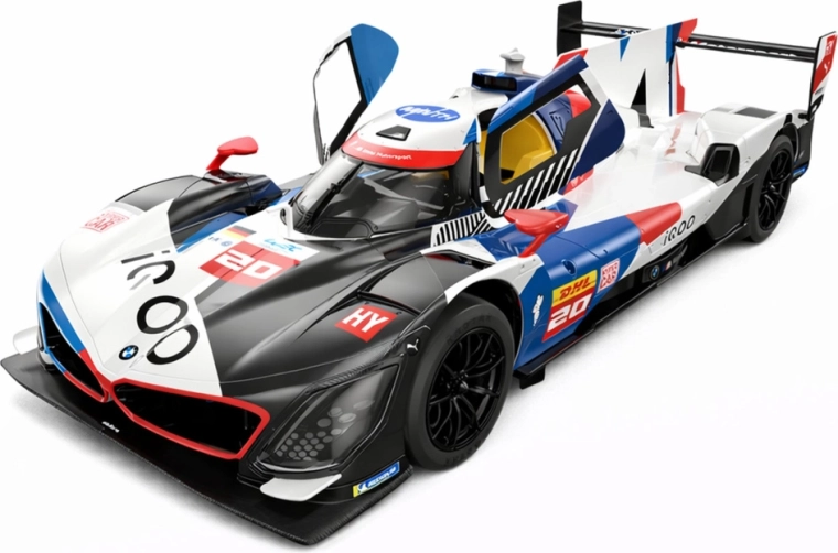 Diseño de competición con licencia BMW M Hybrid V8