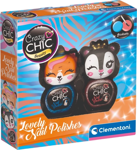 Clementoni Crazy Chic Beauty: set de esmaltes de uñas Lovely