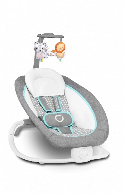 Hamaca para bebés Pascal de LIONELO – Gris Scandi