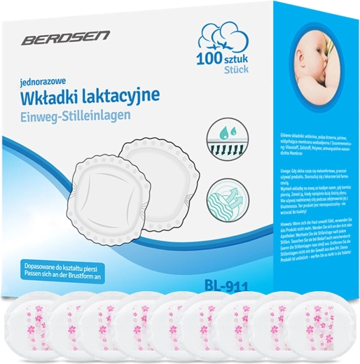 Discos de lactancia Berdsen para madres lactantes ultra absorbentes