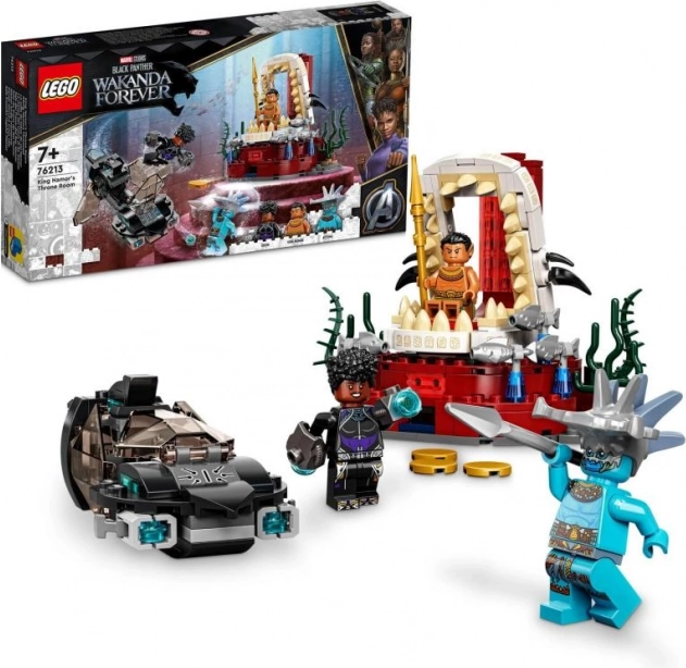 LEGO® Marvel 76213 Sala del trono del rey Namor