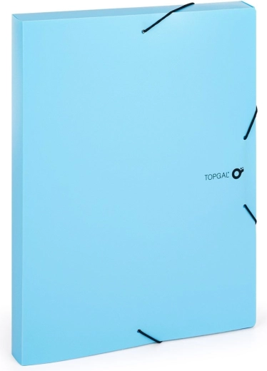 Topgal carpetas para cuadernos y libros A4 azules