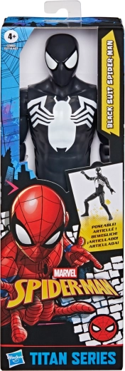 Hasbro Marvel Spider-Man figura titán Black Suit Spider-Man 30 cm