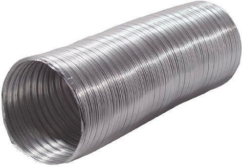 Conducto flexible de aluminio 100 mm (longitud 230–1000 mm)