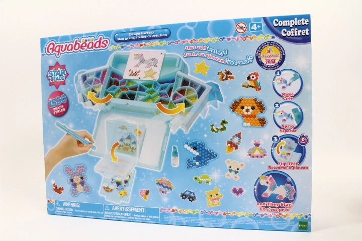 Aquabeads Design Factory set creativo con cuentas de agua