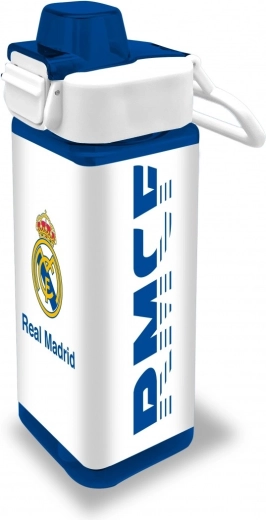 Bidón cuadrado 500 ml PP Real Madrid
