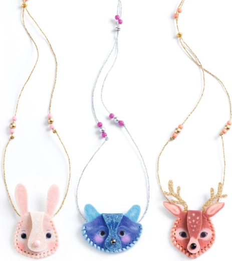 Crea tres encantadores collares de animales